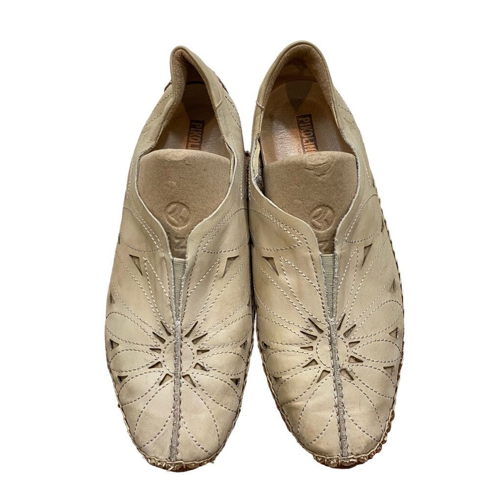 Ladies Pikolinos Jerez Slip On Calf Skin Moccasins Size 40